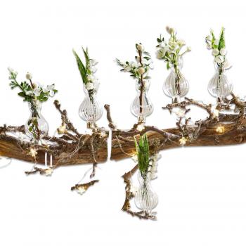 Klares Mirabeau Tischvase Set – 6 Stück Josephine