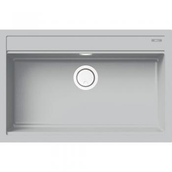 Lavello Incasso 1 vasca Elleci 79x51 Metaltek Grigio