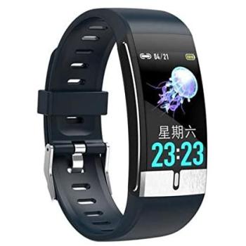 Montre Smart ECG et Température étanche IP68 avec Cardiofréquencemètre – Tracker d’Activité Homme