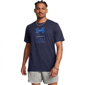 Under Armour GEL Stack T-shirt Hombre Azul