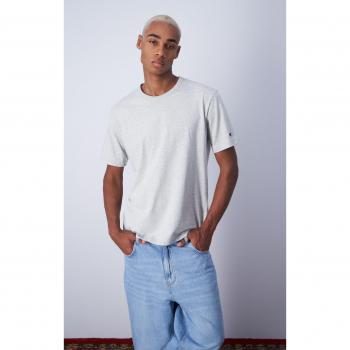 Einfaches graues Shirt mit C-Logo-Patch