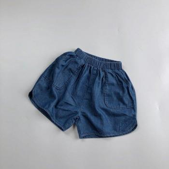 Shorts de Jeans Coreano Infantil