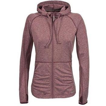 Trespass Henrietta - Sudadera femenina, color Rojo (Shiraz Marl), talla L