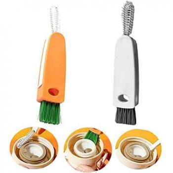 Triple‑Fit Cap & Groove Scrubber