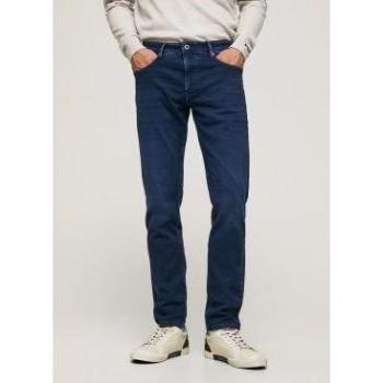 Męskie jeansy 'Stanley' z dodatkiem streczu w kroju tapered fit