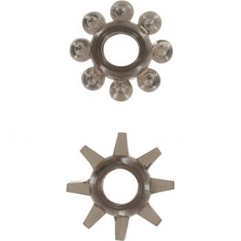 Power Stretchy Smoke Penis Rings - 2 Pieces