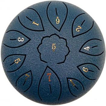 6 Inch Mini Steel Tongue Drum with Padded Case