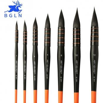 Pinceau de Peinture Handcrafted Français Pointu 65RPY