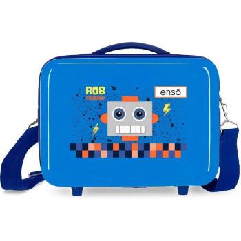 Enso. Neceser Enso Rob Friend azul -29x21x15cm- Enso