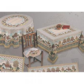Copritavolo Jacquard Casette by Suardi 180x180