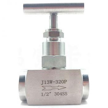 Válvula de aguja para alta temperatura 3/8 BSP hembra