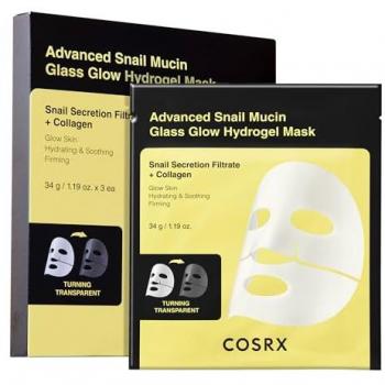 Advanced Snail Mucin Hydrogel Glow Mask Trio 34g