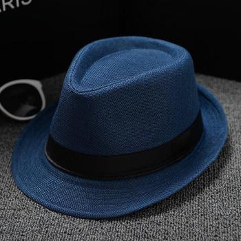 Summer Straw Bucket Hat - Classic Cowboy Style