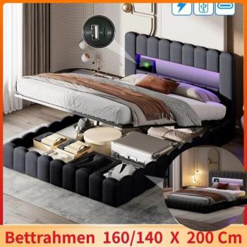 Lit superposé bois massif blanc 90x200 cm avec échelle de sécurité