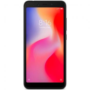 SMARTPHONE MÓVIL XIAOMI REDMI 6 BLACK - 5.45/13.8CM - OC 2GHZ - 3GB RAM - 32GB - CAM (12+5)/5MP - 4G - DUAL SIM - BAT 3000MAH - ANDROID 8.1