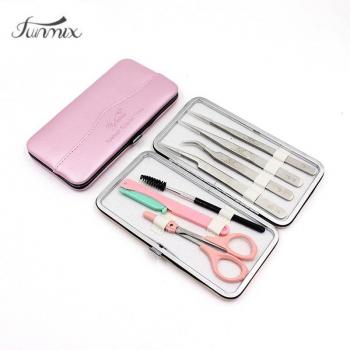 FUNMIX Eyelash Tweezers Kit and Case