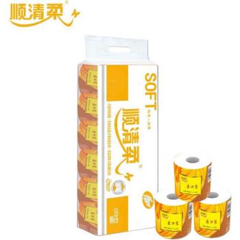 Papier hygiénique 12 rouleaux Shunqing, 4 couches, 150g