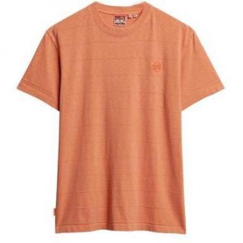 T-shirt Vintage Superdry Hommes Coton Bio Orange M