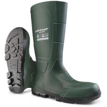 Dunlop Acifort Jobguard Wellies - Green, UK Size 9