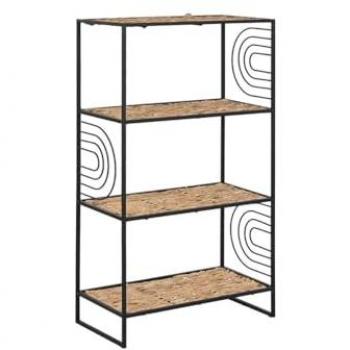Regolo Esprit Nera Fibra Metallica 50×25×88 cm