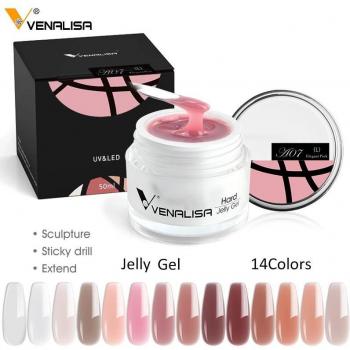 Gel Soak Off UV LED Venalisa Jelly per Unghie - 14 Colori