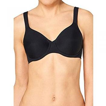 Sujetador de algodón suave para mujer Triumph Modern W, copa B-F, con estampado de rayas discreto