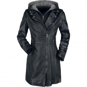 Cappotto in Pelle Gipsy – Modello Seneka LEGV (XS‑XXL) – Donna – Colore Nero