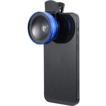2 In 1 Wide Angle & Macro Lens Universal Phone Case for iPhone 12, 11 Pro Max, XS, XR, X, 8, 7, 6, 6S Plus SE