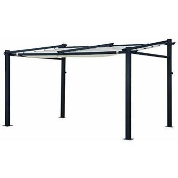 Pergola Fréjus 3x4m en Aluminium Beige