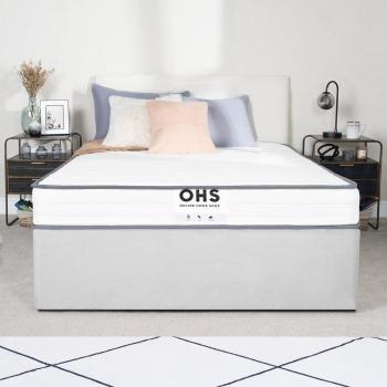 Extra Comfort Memory Foam Spring Mattress - White