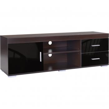 Mesa para TV de Salón HOMCOM con Estantes Abiertos