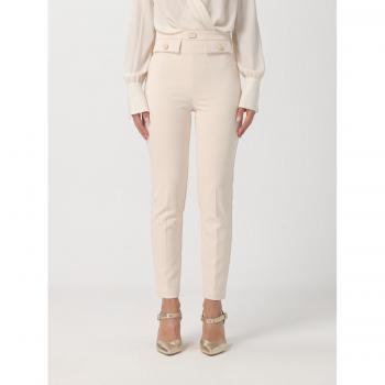 Elisabetta Franchi Women's White Pants Size 2XS