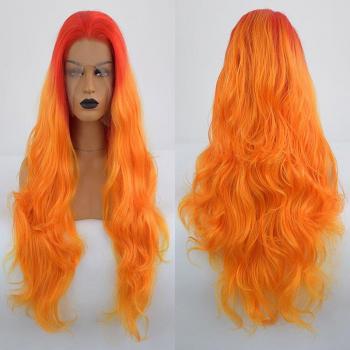 Peluca OMBRE Naranja BodyWave