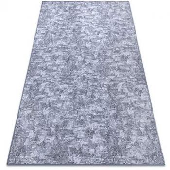 RUGSX Solid Grey Wall-to-Wall Carpet 400x450 cm