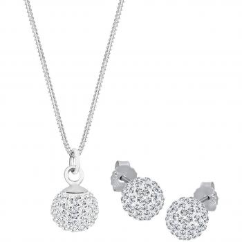 Kugel Kristalle Sterling Silber Set – Elli Damen OneSize