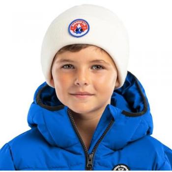 Gorro de esquí Yeti blanco para niños