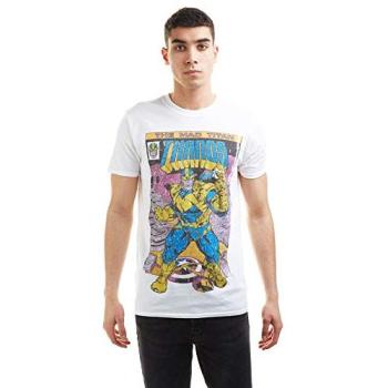 Marvel Thanos Snap XL T-Shirt for Men (White)