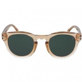 Eyewear by David Beckham, Sunglasses, Male, Orange, Size: 49 MM