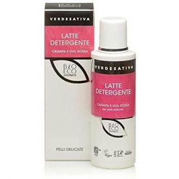 Lait Nettoyant Chanvre & Raisin Rouge, 200 ml