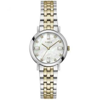 Reloj Furlá Elegante en Oro y Plata
