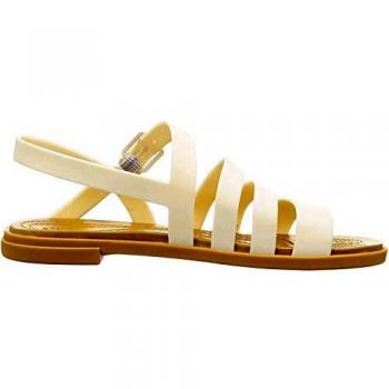 Sandalias Crocs Tulum, Mujer, Oyster/Tan, Talla 36/37 EU