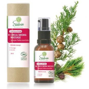 Aceite de Masaje para Circulación y Drenaje Circul'aroma de 30 ml