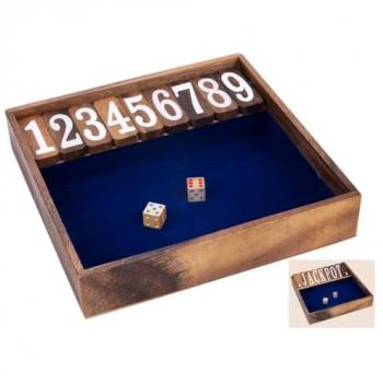 Dés en Bois - Jeu Familial à 2 Joueurs