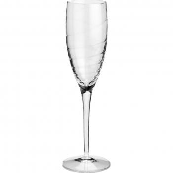 Vega Flûte Virtual Trasparente – 195 ml, 23,1 cm (H) – Pacco da 4 pezzi