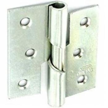 Securit RH ZP Rising Butt Hinges, 75mm