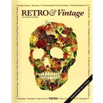 Retro & Vintage: Inspiration for art & design, édition bilingue anglais-espagnol - LOUIS BOU