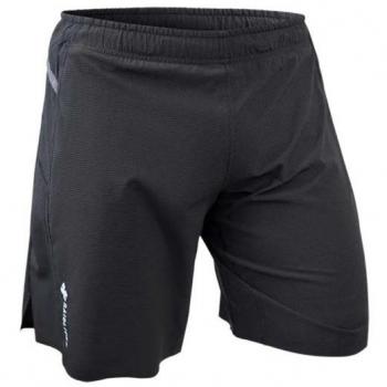 Pantaloni Corti Running 2in1 R-Light - Uomo - Taglia M - Nero