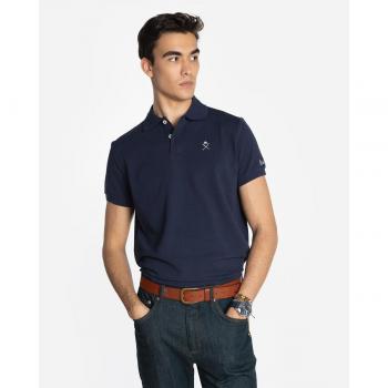 Harper & Neyer - Polo de manga corta para hombre - Azul marino