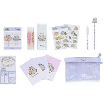 Set de Papelería Pusheen Erik Lila