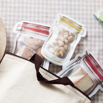 Bolsas Portátiles con Cremallera para Alimentos